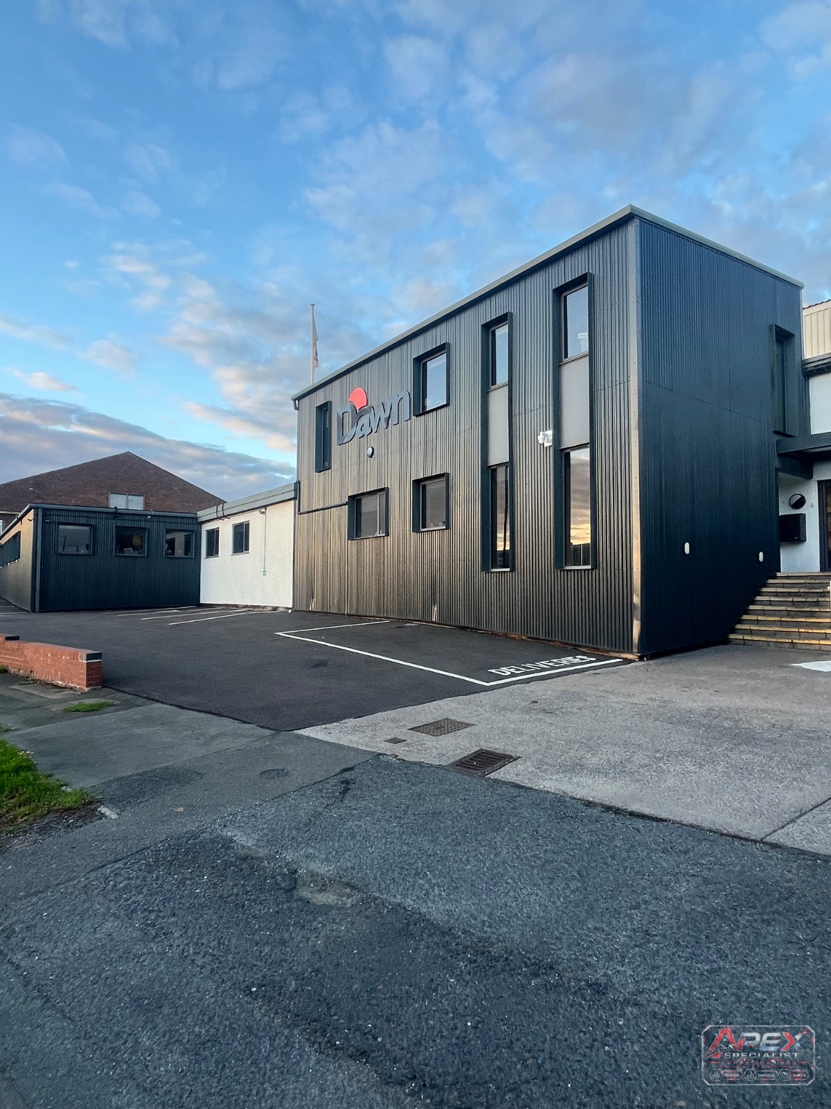 Dawn Foods Ltd – Buildings 1 and 2 Exterior Refurbishment — Evesham